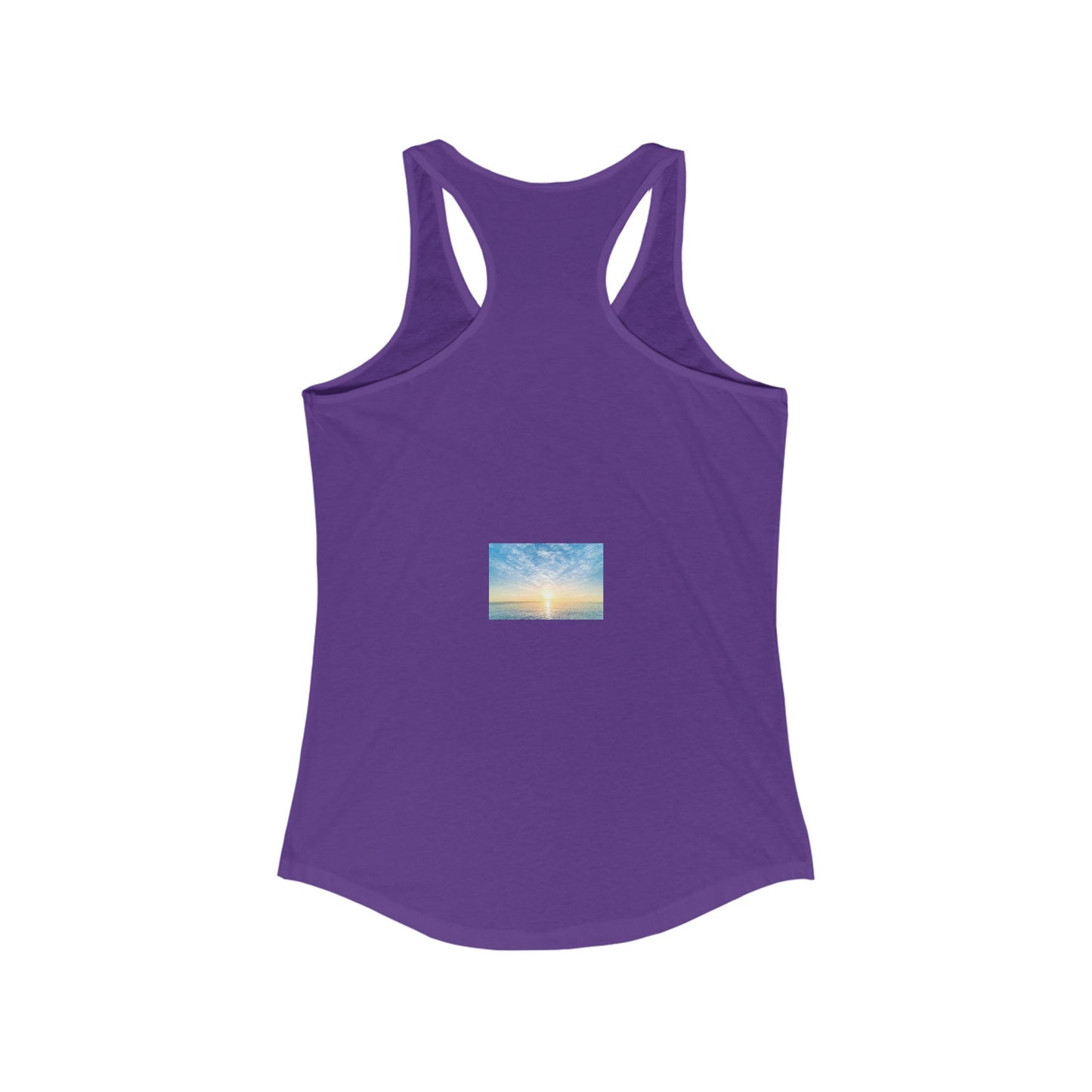 Inspirational Women's Racerback Tank, Faith, Christian Gift, Summer Top, Workout Apparel, Psalm 118:24 Tee
