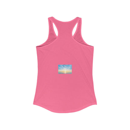 Inspirational Women's Racerback Tank, Faith, Christian Gift, Summer Top, Workout Apparel, Psalm 118:24 Tee