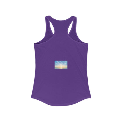 Inspirational Women's Racerback Tank, Faith, Christian Gift, Summer Top, Workout Apparel, Psalm 118:24 Tee
