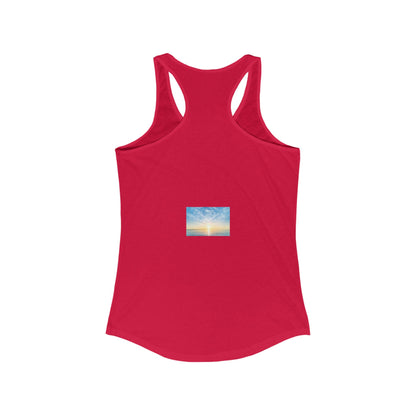 Inspirational Women's Racerback Tank, Faith, Christian Gift, Summer Top, Workout Apparel, Psalm 118:24 Tee